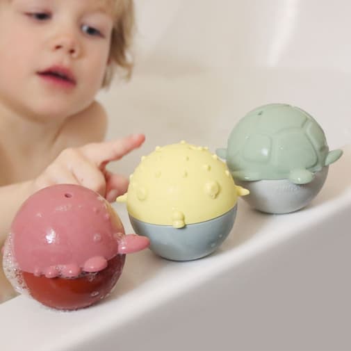 Kindsgut - Lot de 3 jouets de bain Océan