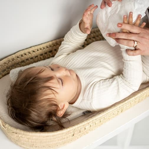 Sevira Kids - Set panier à langer 4 pièces - 77 x 36