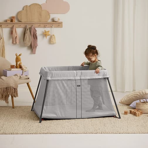BabyBjörn - Lit Parapluie Light - Argent