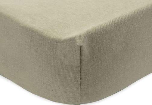 Jollein - Drap housse en jersey Olive Green (70 x 140 cm)