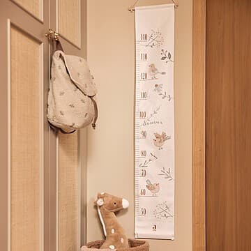 Jollein - Toise Murale Lovely Birds  - 110 cm