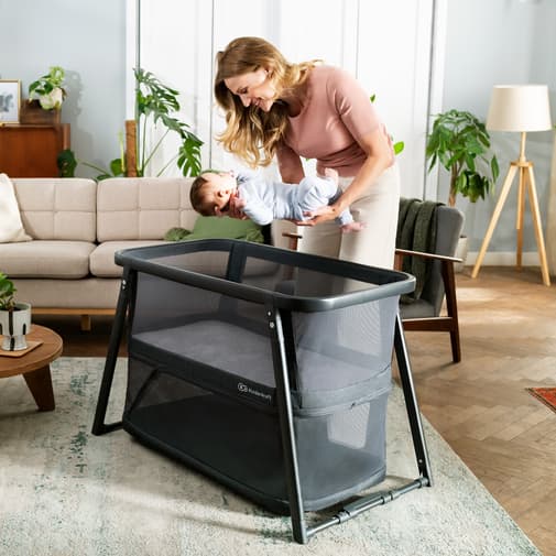 Kinderkraft - Lit bébé SOFI PLUS gris