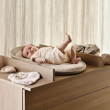 Quax - Matelas à Langer Mamee Natural Collection - Stripes