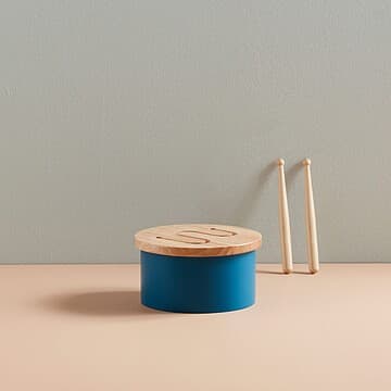 Kid's Concept - Tambour Mini - Bleu