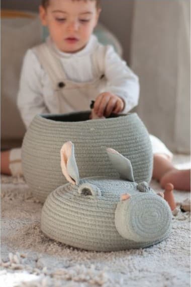 Lorena Canals - Panier de rangement Henry l'hippopotame