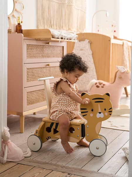 Vertbaudet - Porteur chariot de marche 2 en 1 en bois FSC® bois