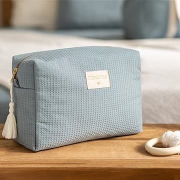 Nobodinoz - Trousse de Toilette Diva - Stone Blue