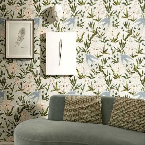 Season Paper - Season Paper - Papier peint Envolée Brume