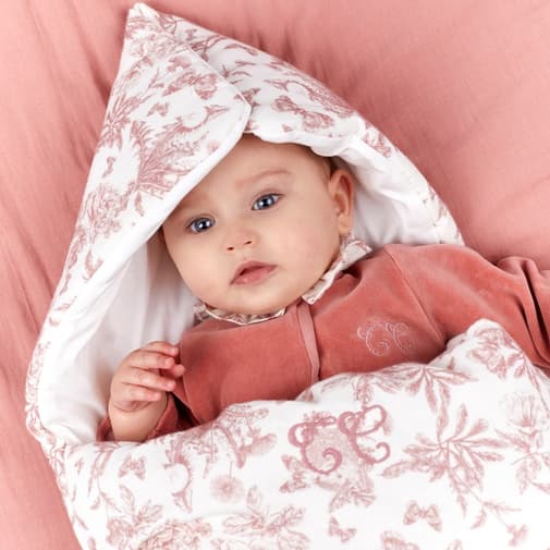 Tartine et Chocolat - Nid d'ange passe sangle Toile de Jouy