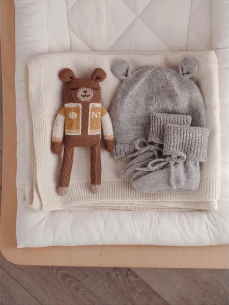 Main Sauvage - Main Sauvage - Doudou Ourson Baseball