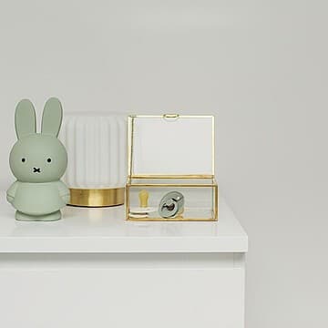 Atelier Pierre - Tirelire Miffy Warm - Eucalyptus