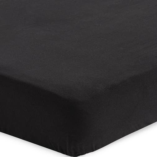 Jollein - Drap housse noir (60 x 120 cm)