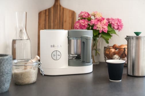Béaba - Robot cuiseur Babycook Neo® Gris/Blanc