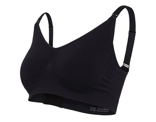 Carriwell - Soutien-Gorge d'Allaitement Sans Armatures - Noir XL