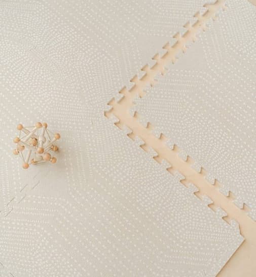 ToddleKind - Haven Tapis D'éveil Et De Jeu Bébé Et Enfant Beige Clair