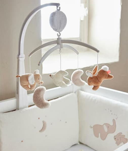 Noukies - Mobile musicale BM Bras plastique - Multicolore