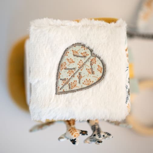 Sauthon - Cube d'activités daim et tilleul Promenons-nous