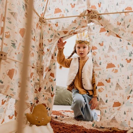 Sarbakane - Cabanes à construire 111 pcs motif tipi