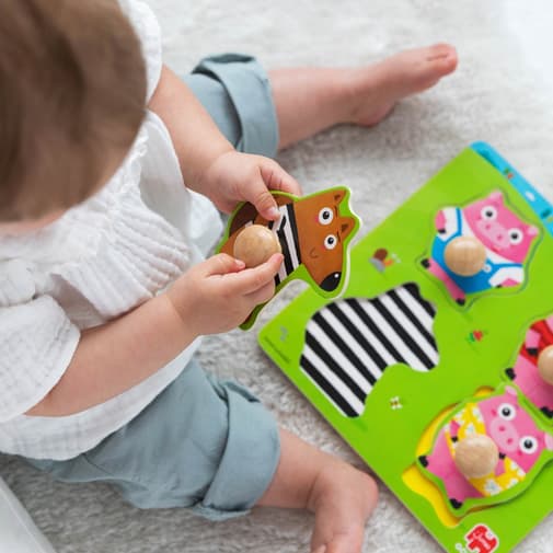 Goula - Puzzle les 3 petits cochons