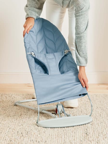 BabyBjörn - BabyBjörn - Transat Bliss en coton matelassé Pétale
