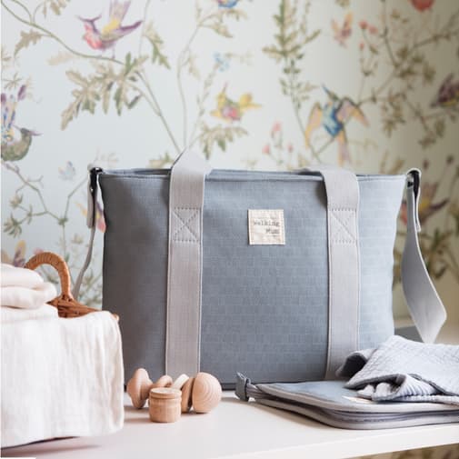 Walking Mum - Sac à poussette Crossbody Eco Mum Cloud