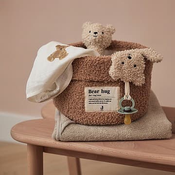 Jollein - Panier de Rangement Boucle - Biscuit
