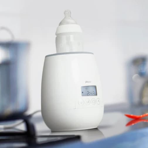 Alecto - Chauffe-biberon digital pour chauffer, stériliser et décongeler