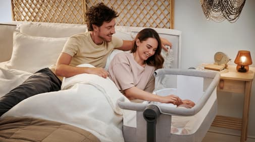 Kinderkraft - Lit cododo 2en1 NESTEE UP 2 gris clair