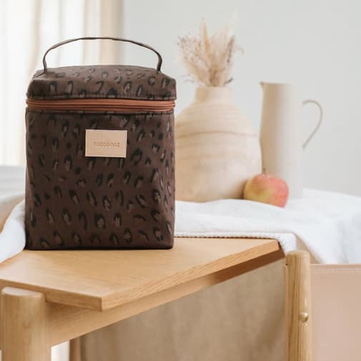 Nobodinoz - Sac isotherme Hyde Park Léonie Brown (4 L)
