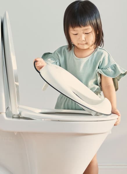 BabyBjörn - Réducteur de Toilette - Blanc/Noir