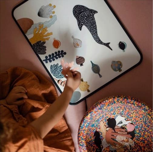 La cabane à rêves - Magnets animaux – océan
