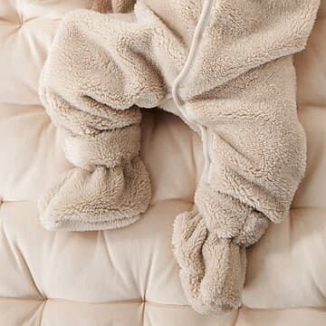 Liewood - Coffret naissance moufles & chaussons Liewood - 100% coton ultra doux - Cadeau bébé cocooning - 9 mois - Beige - 9 mois - Beige