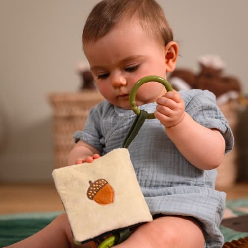 Little Big Friends - Livre en tissu bébé Forêt