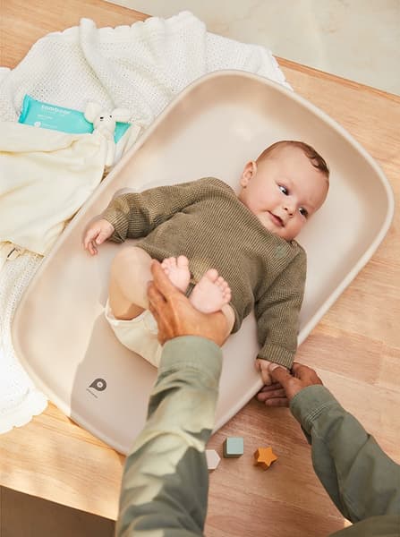Prémaman - Matelas à langer en mousse - Beige - Beige