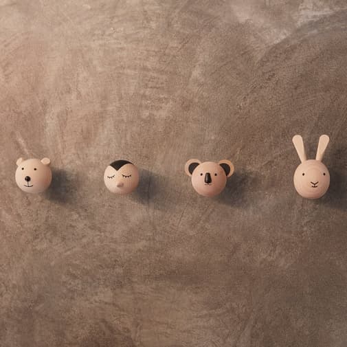 OYOY Mini - Patère murale Lapin