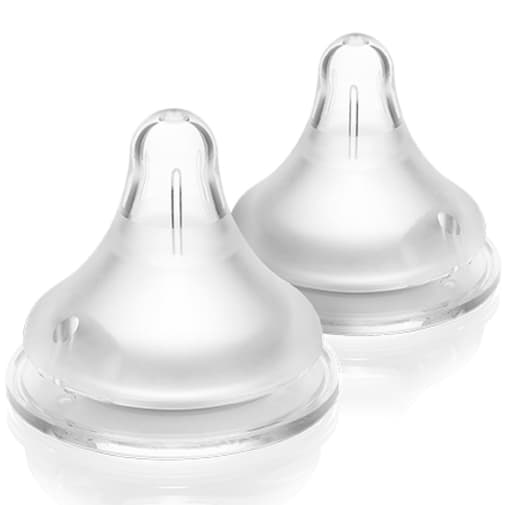 Lansinoh - Lot de 2 tétines Natural Wave® spécial allaitement débit très lent