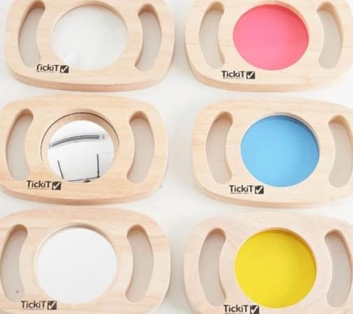 Tickit - Set de 6 miroirs