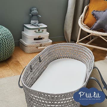 P'Tit Lit - Matelas de couffin bambou