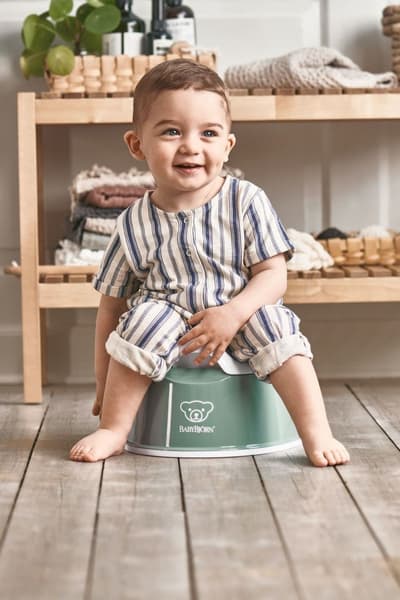 BabyBjörn - Pot Smart - Vert Profond et Blanc