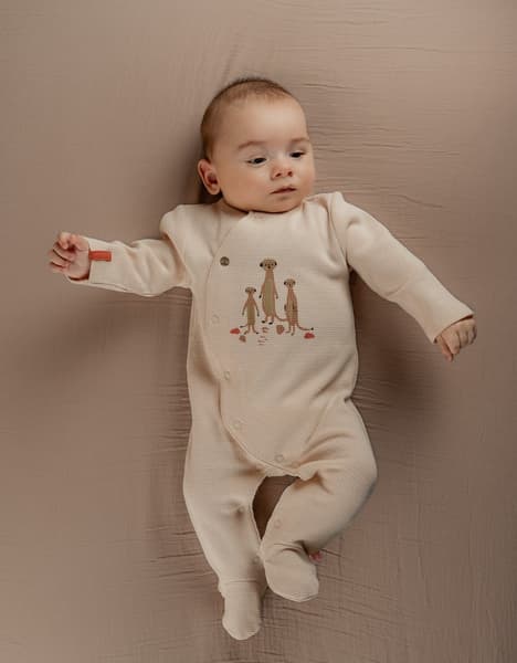 Noukie's - Pyjama bébé, Jersey Gaufré