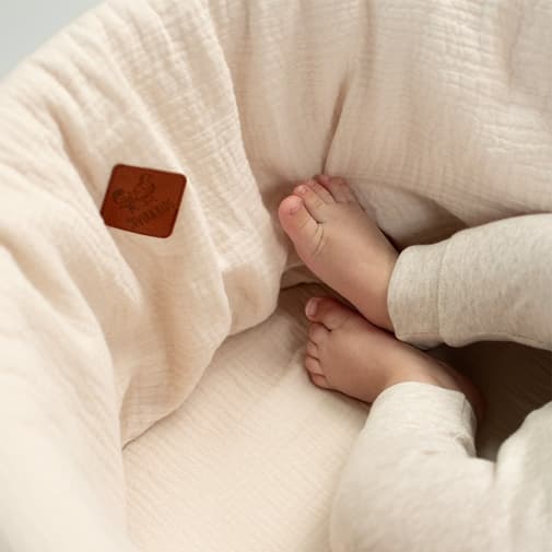 Sevira Kids - Couffin bébé matelas drap jeanne - tu