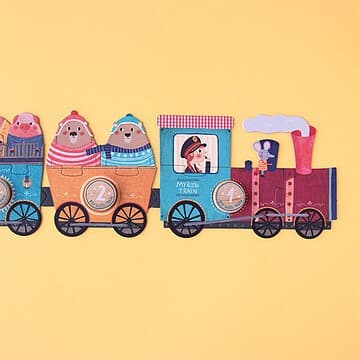 Londji - Puzzles pour Apprendre à Compter - Mon Petit Train