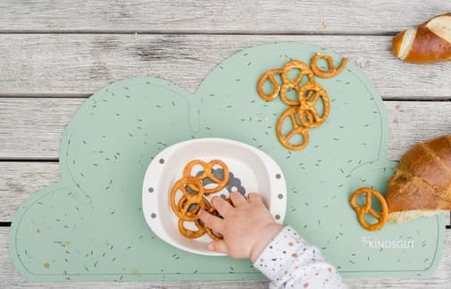 Kindsgut - Set De Table Nuage Pistache Confettis