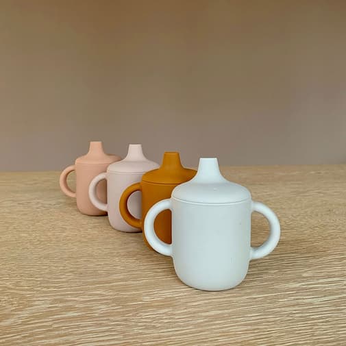 Liewood - Tasse à bec en silicone Neil Tuscany rose