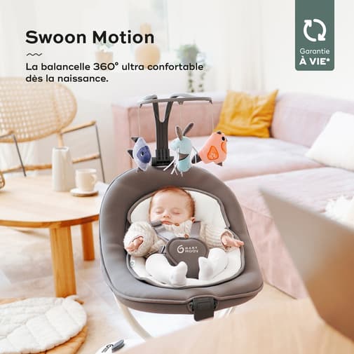 Babymoov - Balancelle Swoon Motion 360°