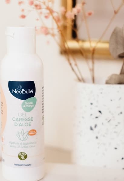 NéoBulle - Gel soin hydratant visage/corps Caresse d'Aloe jus Natif bio (125 ml)