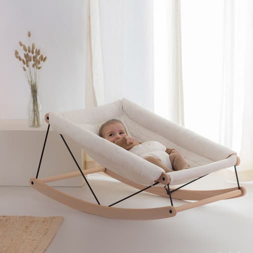 Nobodinoz - Transat Growing green Honey Sweet Dots Natural