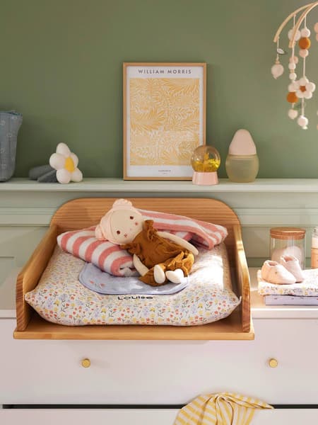 Vertbaudet - Matelas à langer personnalisable GIVERNY multicolore
