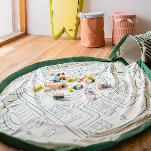 Play & Go - Sac de rangement et tapis de jeu 2 en 1 Soo Roadmap