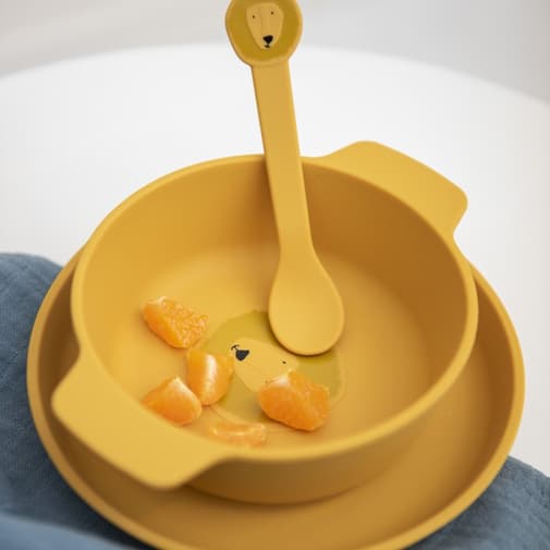 Trixie - Lot de 2 Cuillères en Silicone - Mr. Lion